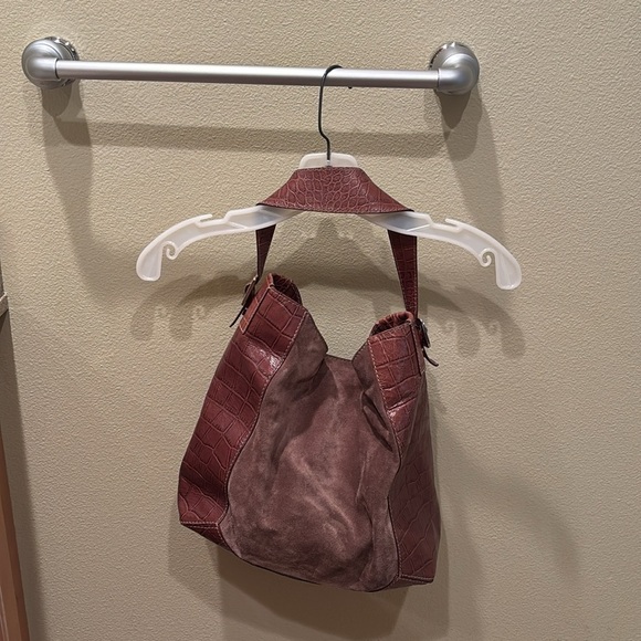 Kate Spade suede and leather Elegant Brown Shoulder Bag - Picture 7 of 9